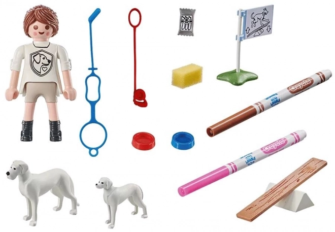 Playmobil Color Trening sa psima