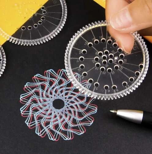 Set za crtanje - Maaleo spirograf 24346