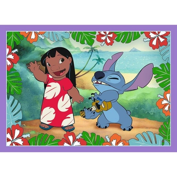 Puzzle Lilo & Stitch 4u1 Ludi dan Trefl