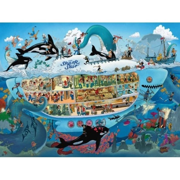 HEYE Puzzle Zabava u podmornici 1500 dijelova