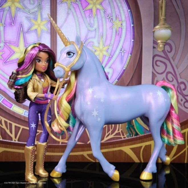 UNICORN AKADEMIJA SVJETLEĆI JEDNOROG WILDSTAR S LUTKOM SOPHIA 24cm
