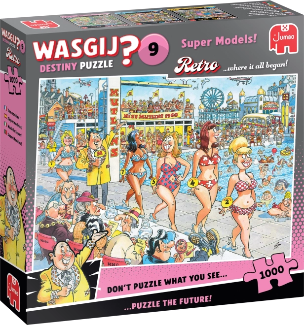 Wasgij Destiny 9: Super Modelky Puzzle 1000 Komada