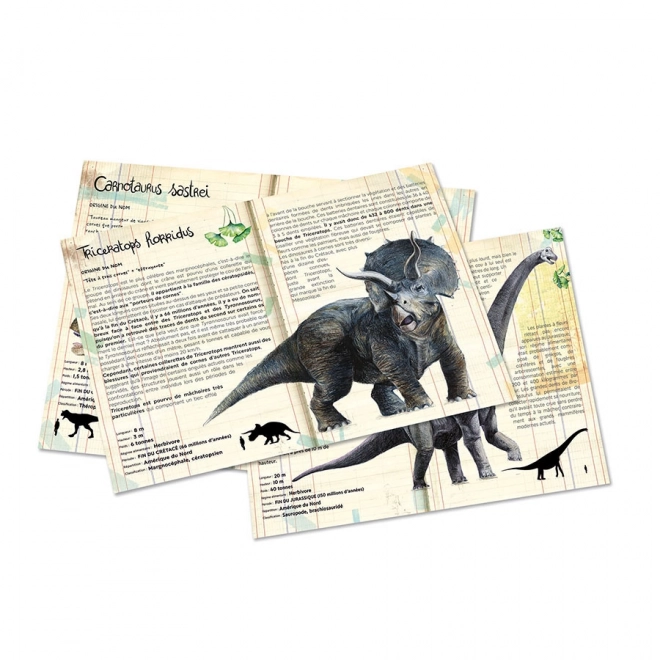 Vilac set triju slagalica s dinosaurima