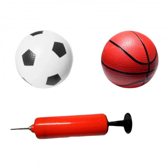 Woopie sportski set 2u1 košarka i nogometni gol