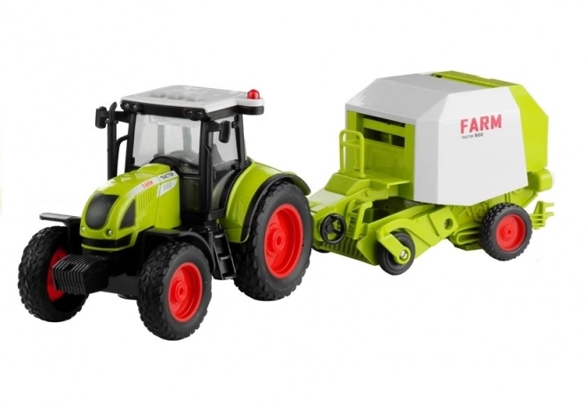 Traktor s lisom za bale