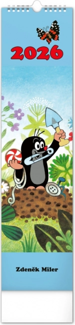Zidni kalendar Krteček 2026