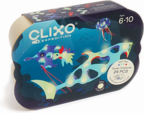 Magnetske kocke Clixo Underwater Expedition, 24 komada