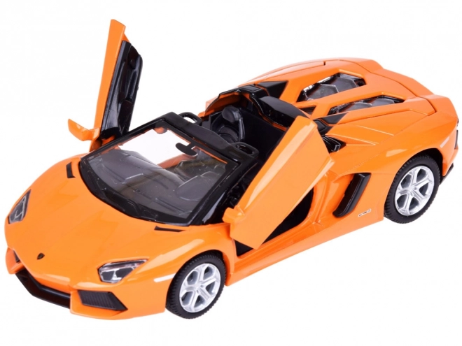 Metalni model automobila Lamborghini Aventador Roadster 1:32 interaktivan