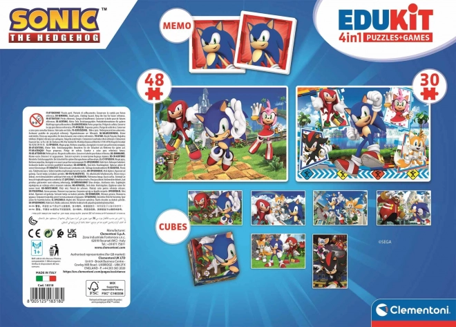 Igralni set Edukit Sonic