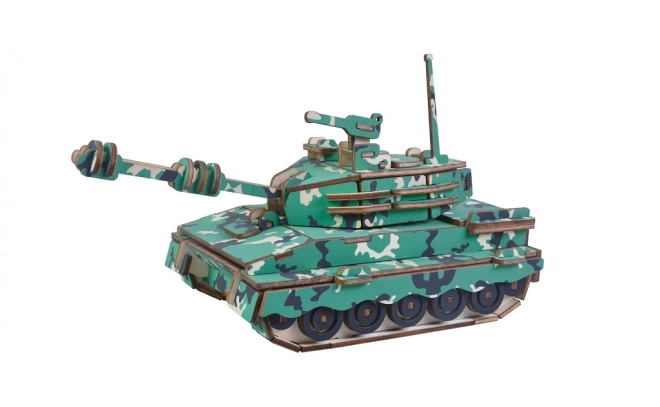 Woodcraft Drvene 3D puzzle Srednji tenk