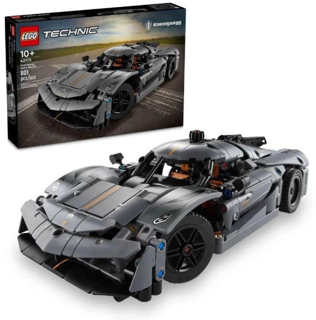 LEGO Technic 42173 Sivo hiperautomobil Koenigsegg Jesko Absolut