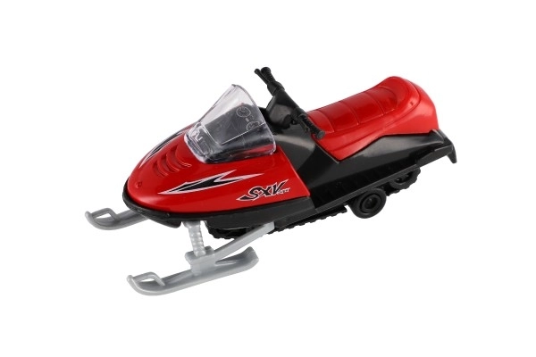 Igračka snježni skuter metal/plastika 13 cm, na navijanje, 6 boja