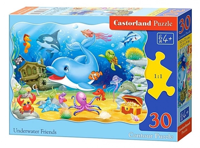 Puzzle 30 dijelova Podmornički Prijatelji