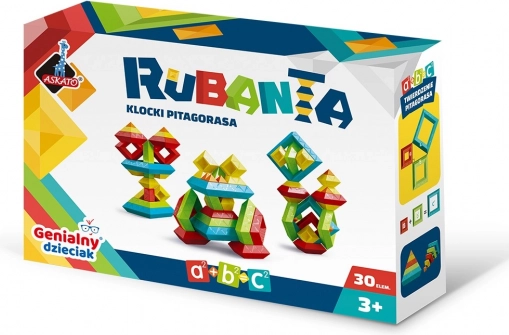 Rubantine Pitagorine kocke – edukativni set, 30 dijelova