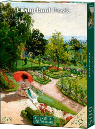 Puzzle 500 dijelova – Crveni kišobran od Józefa Mehoffera