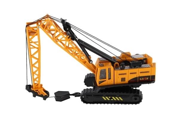 Plastični auto-kran s mehanizmom zamašnjaka 26 cm