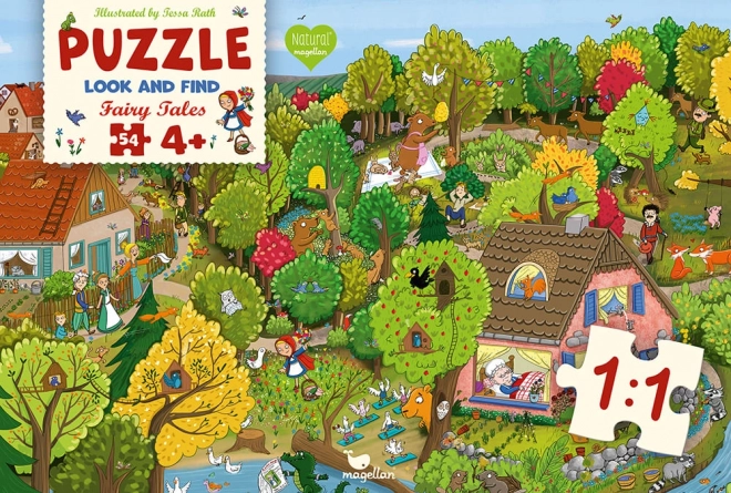 Magellan Puzzle Pretraži i pronađi Crvenkapica