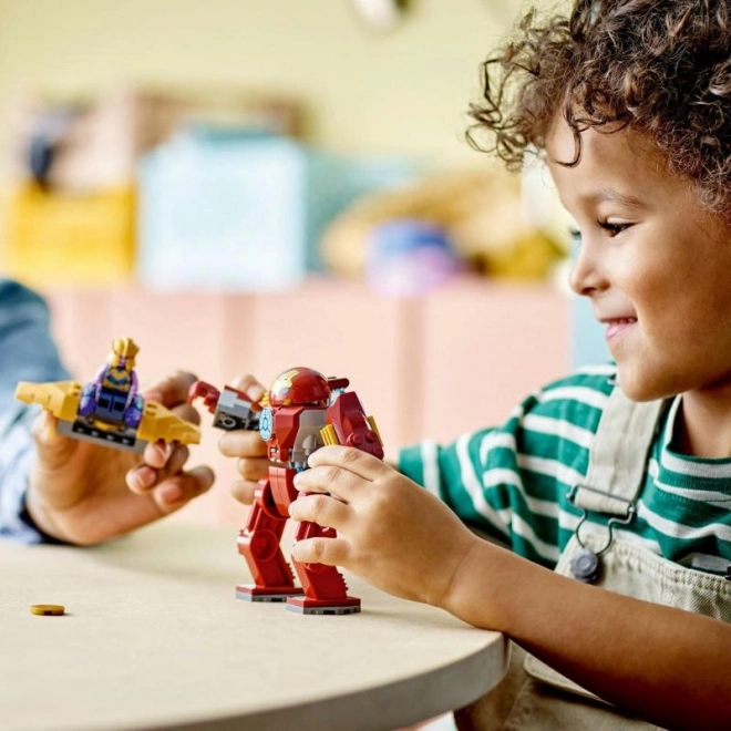 Lego Marvel Iron Man Hulkbuster protiv Thanosa