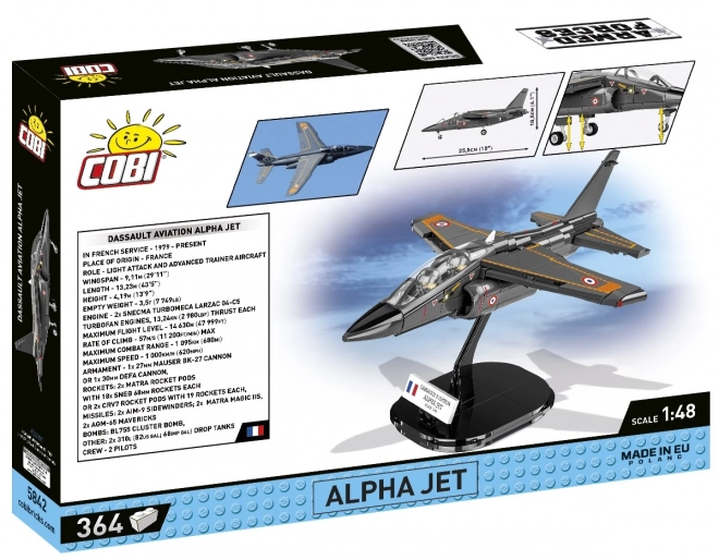 Oružane snage Alpha Jet - Set za slaganje 364 dijela