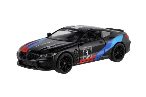 Auto Kinsmart BMW M8 Competition Coupé 1:38 metal/plastika 12,5cm 4 boje na povlačenje unatrag 12 kom u kutiji
