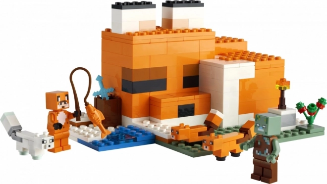LEGO Minecraft 21178 Lisčji dom