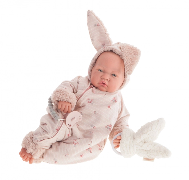 Antonio Juan 80110 SWEET REBORN ROĐENA - realistična lutka beba s mekim tekstilnim tijelom - 40 cm