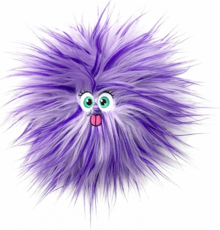 Pahuljasti plišanac FLUFFY FRIENDS s pop efektom