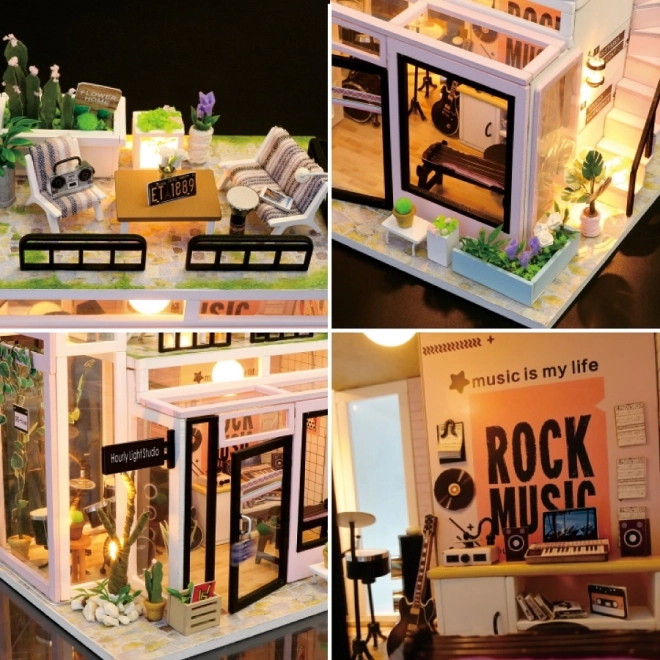Devet miniatura kućice Studio Houguang