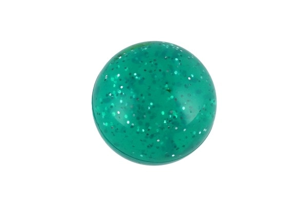 Loptica/skakačica s glitterima 6 cm
