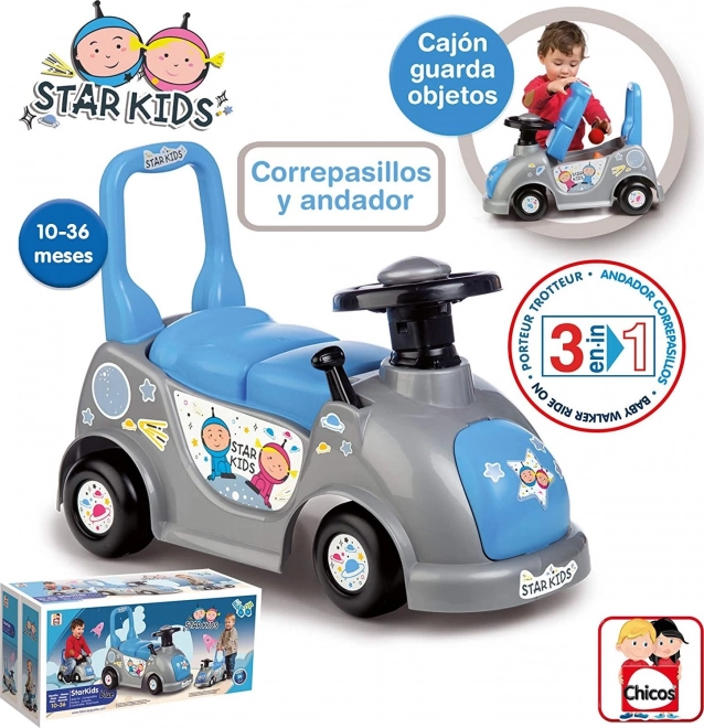 CHICOS Guralica Star Kids 3u1 plava