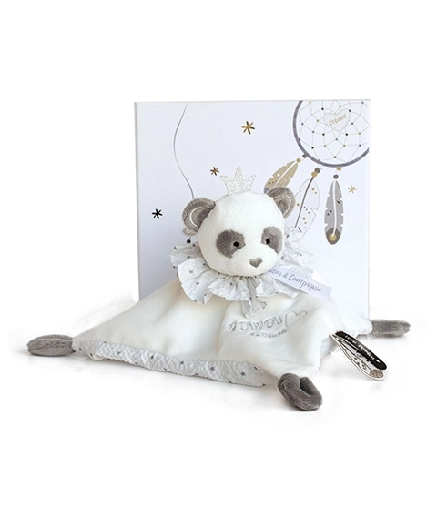 Poklon set - plišana dekica panda
