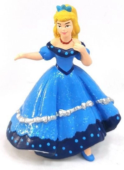 Figurica princeza u plavoj haljini