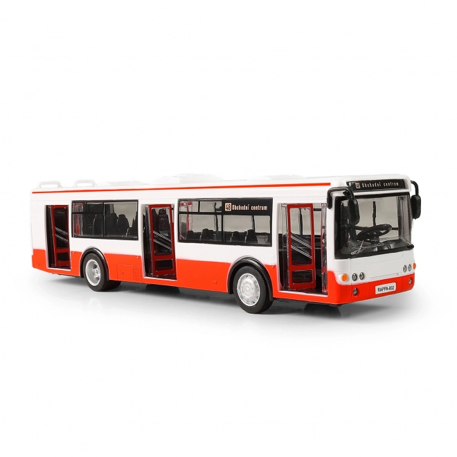 Autobus koji najavljuje stanice na češkom 28 cm