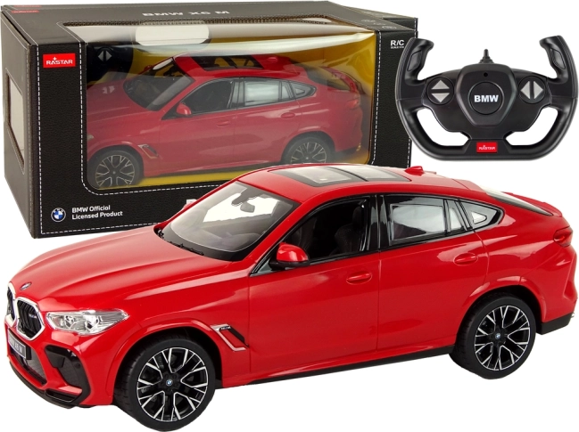 Auto na daljinsko upravljanje BMW X6 M 1:14 crveno