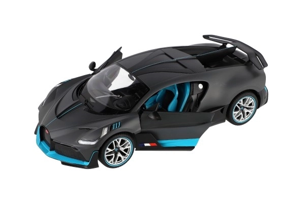 Auto RC Buggatti Divo sivo plast 32cm 2,4GHz na daljinsko upravljanje na baterije u kutiji 43x18x25cm
