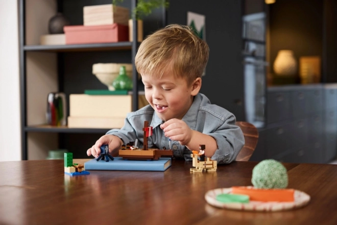 LEGO Minecraft 21259 Plovidba na gusarskom brodu