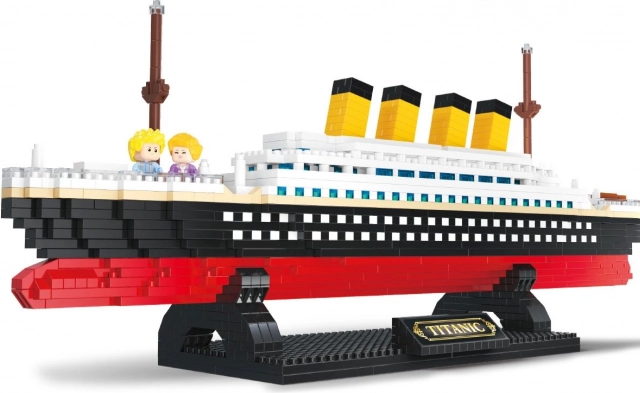 Konstrukcijski set Titanic 35x8x14,5 cm