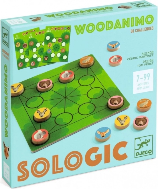Djeco Drvena Logička Igra Woodanimo