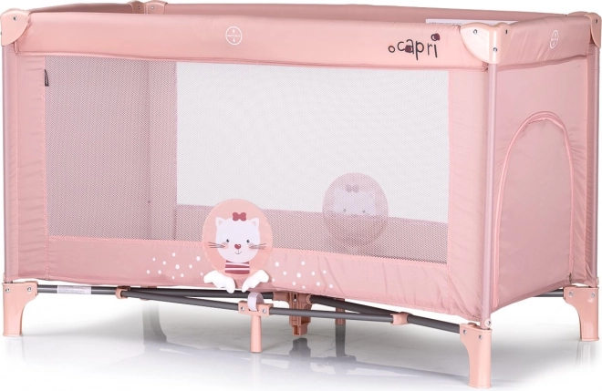 Putni krevetić CHIPOLINO Capri Cat ružičasti