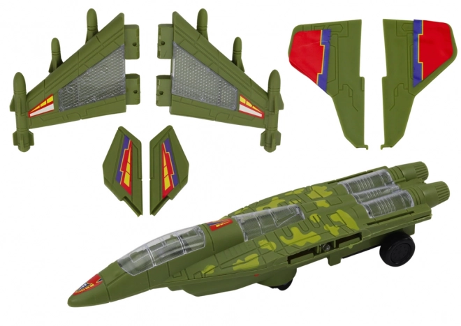 F35 Vojni lovci Svjetla Zvuci Zelena