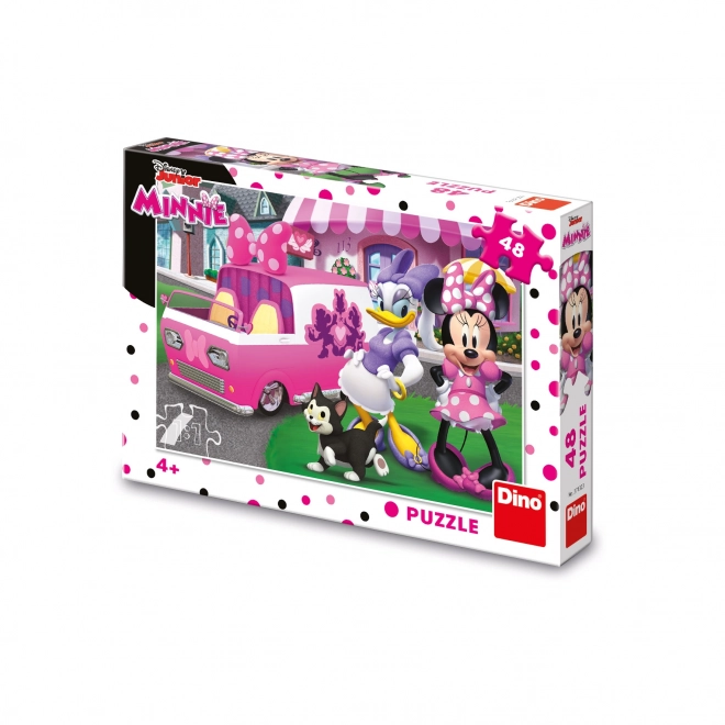 Puzzle Minnie i Daisy - 48 dijelova