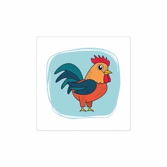 DINO Slagalica s kockama Životinje, 4 kocke