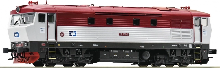 Roco dizel lokomotiva 751 „Bardotka“ ČD Cargo, digitalna sa zvukom (H0)
