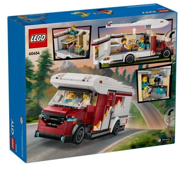 LEGO City 60454 Praznični kamper prepun avantura