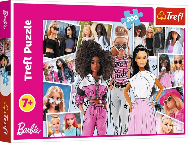 Puzzle Svijet Barbie 200 dijelova 48x34cm u kutiji 33x23x4cm