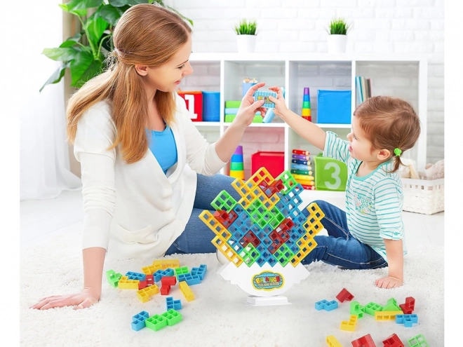 Konstrukcijska igračka balansirajući toranj Tetris 3D igra