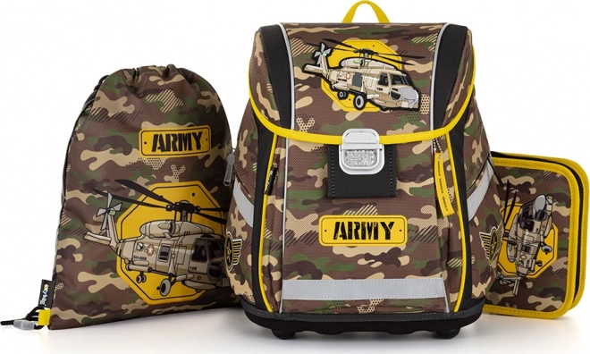 OXYBAG Školski set 3kom Premium Light Helikopter