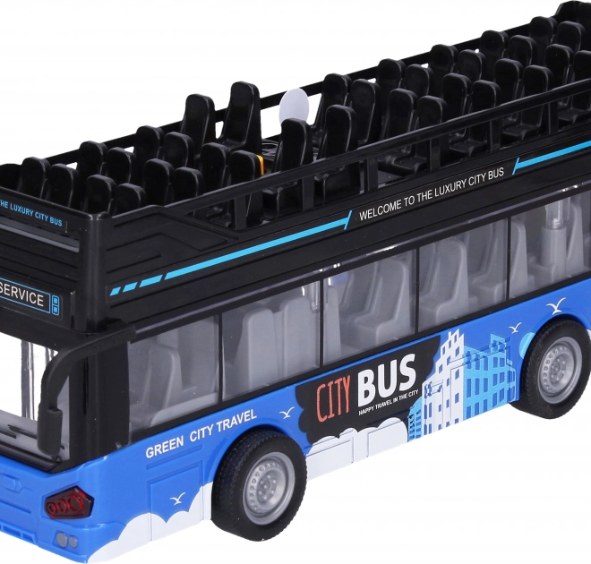 Dvoetažni turistički autobus s efektima 28 cm