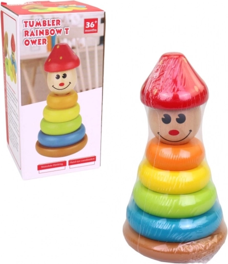Drvena kula za djecu 17 cm
