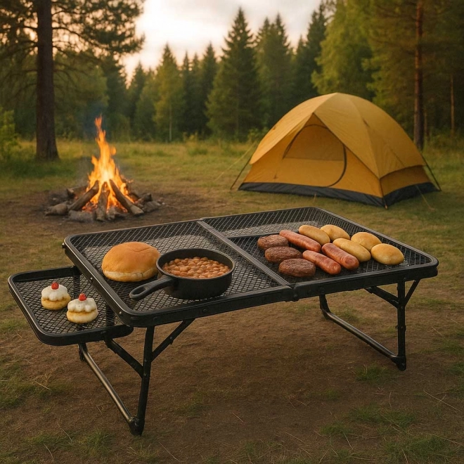 Sklopivi kamping stol s aluminijskom konstrukcijom